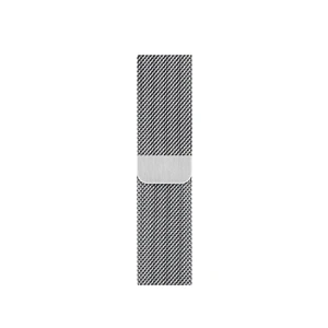 Металевий ремінець Apple Milanese Loop Silver (ML753) для Apple Watch 41mm | 40mm | 38mm - Фото 3
