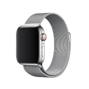 Металевий ремінець Apple Milanese Loop Silver (ML753) для Apple Watch 41mm | 40mm | 38mm ML753 - Фото 1