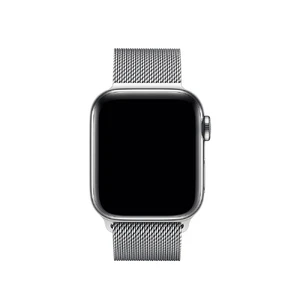 Металевий ремінець Apple Milanese Loop Silver (ML753) для Apple Watch 41mm | 40mm | 38mm - Фото 2