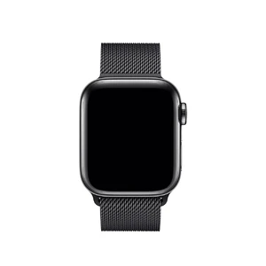 Металевий ремінець Apple Milanese Loop Space Black (MTU12) для Apple Watch 41mm | 40mm | 38mm - Фото 2