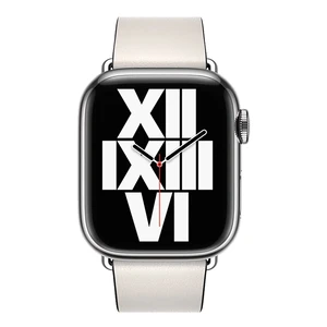 Ремінець Apple Modern Buckle Chalk Medium (ML7H3) для Apple Watch 41mm | 40mm | 38mm - Фото 2
