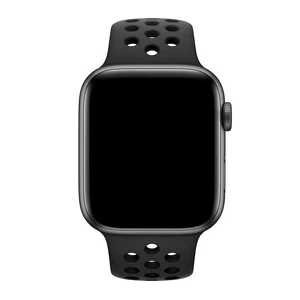 Ремешок Apple Nike Sport Band Anthracite | Black (ML833) для Apple Watch 41mm | 40mm | 38mm Series - Фото 2