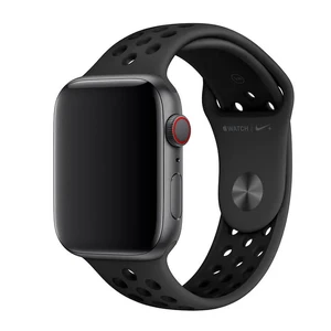 Ремешок Apple Nike Sport Band Anthracite | Black (ML833) для Apple Watch 41mm | 40mm | 38mm Series ML833 - Фото 1