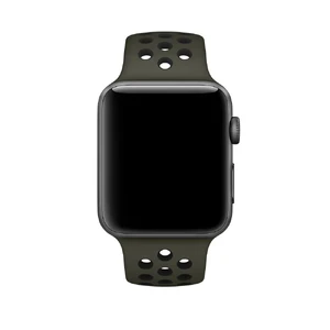 Ремінець Apple Nike Sport Band Cargo Khaki | Black (MRHP2) для Apple Watch Ultra 49mm | 45mm | 44mm | 42mm - Фото 2