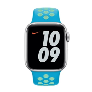 Ремешок Apple Nike Sport Band Chlorine Blue | Green Glow (MJ6L3) для Apple Watch Ultra 49mm | 45mm | 44mm | 42mm Series - Фото 2