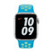 Ремешок Apple Nike Sport Band Chlorine Blue | Green Glow (MJ6H3) для Apple Watch 41mm | 40mm | 38mm Series - Фото 2