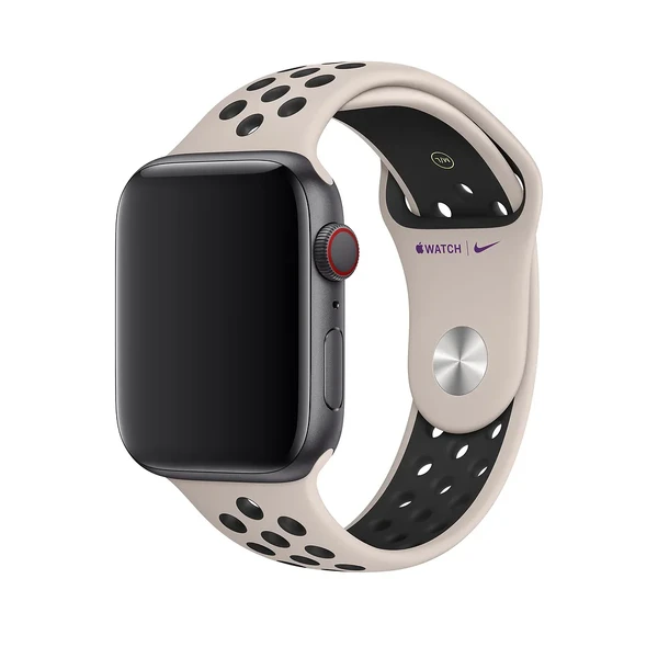 Ремінець Apple Nike Sport Band Desert Sand | Black (MWUD2) для Apple Watch Ultra 49mm | 45mm | 44mm | 42mm у Рівному