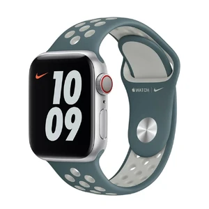Ремінець Apple Nike Sport Band Hasta | Light Silver (MJ6G3) для Apple Watch 41mm | 40mm | 38mm Series MJ6G3 - Фото 1