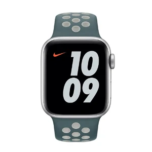 Ремінець Apple Nike Sport Band Hasta | Light Silver (MJ6G3) для Apple Watch 41mm | 40mm | 38mm Series - Фото 2