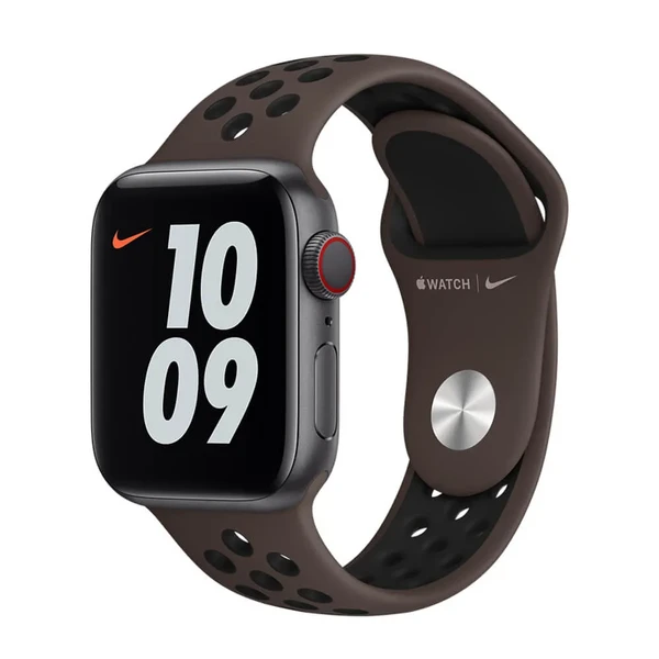 Ремінець Apple Nike Sport Band Ironstone | Black (MJ6M3) для Apple Watch Ultra 49mm | 45mm | 44mm | 42mm Series у Вінниці