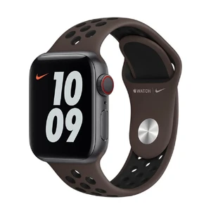 Ремешок Apple Nike Sport Band Ironstone | Black (MJ6J3) для Apple Watch 41mm | 40mm | 38mm Series MJ6J3 - Фото 1