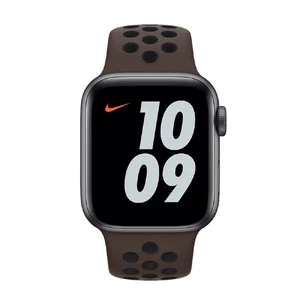 Ремешок Apple Nike Sport Band Ironstone | Black (MJ6J3) для Apple Watch 41mm | 40mm | 38mm Series - Фото 2