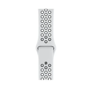 Ремінець Apple Nike Sport Band Pure Platinum | Black (ML843) для Apple Watch 41mm | 40мм | 38mm Series - Фото 3