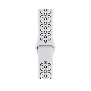 Ремінець Apple Nike Sport Band Pure Platinum | Black (MTMY2) для Apple Watch Ultra 49mm | 45mm | 44mm | 42mm - Фото 3