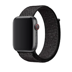 Ремешок Apple Nike Sport Loop Black (MV7L2) для Apple Watch Ultra 49mm | 45mm | 44mm | 42mm MV7L2 - Фото 1