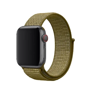 Ремешок Apple Nike Sport Loop Olive Flak (MTM62) для Apple Watch 41mm | 40mm | 38mm MTM62 - Фото 1