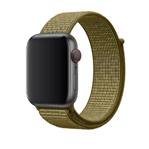 Ремешок Apple Nike Sport Loop Olive Flak (MTMM2) для Apple Watch Ultra 49mm | 45mm | 44mm | 42mm MTMM2 - Фото 1