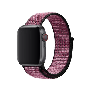 Ремінець Apple Nike Sport Loop Pink Blast | True Berry (MWTW2) для Apple Watch 41mm | 40mm | 38mm MWTW2 - Фото 1