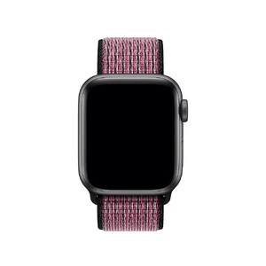 Ремінець Apple Nike Sport Loop Pink Blast | True Berry (MWTW2) для Apple Watch 41mm | 40mm | 38mm - Фото 2