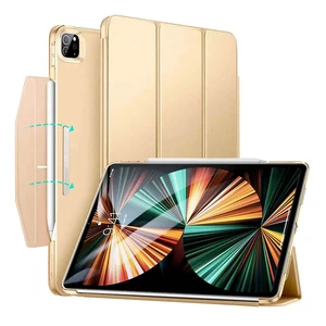 Чехол-книжка с держателем для Apple Pencil ESR Ascend Khaki для iPad Pro 12.9" (2022 | 2021) 3C02200480601  - Фото 1