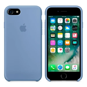 Силіконовий чохол Apple Silicone Case Azure (MQ0J2) для iPhone SE 3 | SE 2 | 8 | 7 - Фото 2