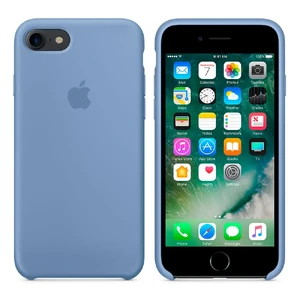 Силіконовий чохол Apple Silicone Case Azure (MQ0J2) для iPhone SE 3 | SE 2 | 8 | 7 - Фото 3