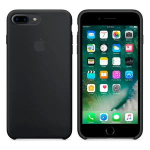 Силиконовый чехол Apple Silicone Case Black (MMQR2) для iPhone 7 Plus | 8 Plus - Фото 2