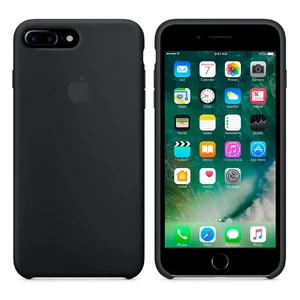 Силиконовый чехол Apple Silicone Case Black (MMQR2) для iPhone 7 Plus | 8 Plus - Фото 4