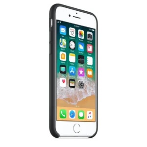 Чорний силіконовий чохол Apple Silicone Case Black (MQGK2) для iPhone SE 3 | SE 2 | 8 | 7 - Фото 5