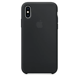 Силіконовий чохол Apple Silicone Case Black (MRW72) для iPhone XS | X MRW72 - Фото 1
