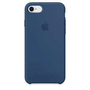 Силіконовий чохол Apple Silicone Case Blue Cobalt (MQGN2) для iPhone SE 3 | SE 2 | 8 | 7 MQGN2 - Фото 1