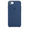 Силиконовый чехол Apple Silicone Case Blue Cobalt (MQGN2) для iPhone SE 3 | SE 2 | 8 | 7 MQGN2 - Фото 1