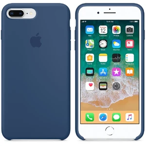 Силиконовый чехол Apple Silicone Case Blue Cobalt (MQH02) для iPhone 8 Plus | 7 Plus - Фото 3