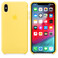 Силиконовый чехол Apple Silicone Case Canary Yellow (MW962) для iPhone XS Max - Фото 2