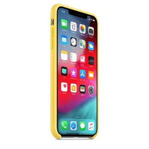 Силіконовий чохол Apple Silicone Case Canary Yellow (MW962) для iPhone XS Max - Фото 5