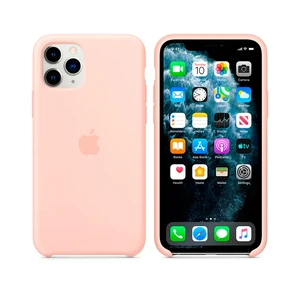 Силиконовый чехол Apple Silicone Case Pink Sand (MWYY2) для iPhone 11 Pro Max