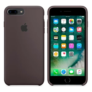 Силиконовый чехол Apple Silicone Case Cocoa (MMT12) для iPhone 7 Plus | 8 Plus - Фото 2