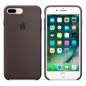 Силиконовый чехол Apple Silicone Case Cocoa (MMT12) для iPhone 7 Plus | 8 Plus - Фото 3