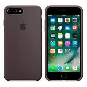 Силиконовый чехол Apple Silicone Case Cocoa (MMT12) для iPhone 7 Plus | 8 Plus - Фото 4