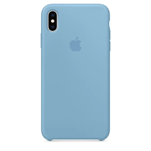 Силіконовий чохол Apple Silicone Case Cornflower (MW952) для iPhone XS Max у Вінниці