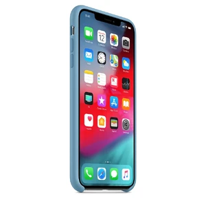 Силиконовый чехол Apple Silicone Case Cornflower (MW952) для iPhone XS Max - Фото 5