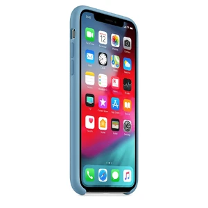 Силиконовый чехол Apple Silicone Case Cornflower (MW982) для iPhone XS | X - Фото 5