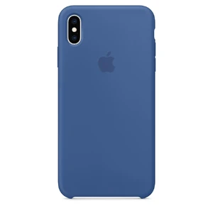 Силіконовий чохол Apple Silicone Case Delft Blue (MVF62) для iPhone XS Max MVF62 - Фото 1