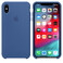 Силиконовый чехол Apple Silicone Case Delft Blue (MVF62) для iPhone XS Max - Фото 4
