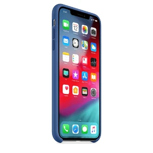 Силіконовий чохол Apple Silicone Case Delft Blue (MVF62) для iPhone XS Max - Фото 5