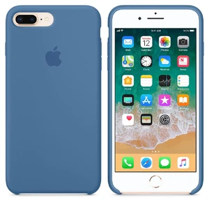 Силіконовий чохол Apple Silicone Case Denim Blue (MRFX2) для iPhone 8 Plus | 7 Plus - Фото 2