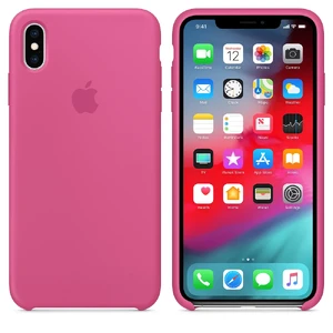 Силіконовий чохол Apple Silicone Case Dragon Fruit (MW972) для iPhone XS Max - Фото 3