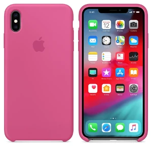 Силіконовий чохол Apple Silicone Case Dragon Fruit (MW972) для iPhone XS Max - Фото 4