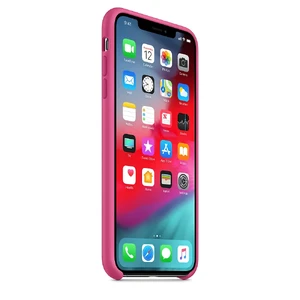 Силіконовий чохол Apple Silicone Case Dragon Fruit (MW972) для iPhone XS Max - Фото 5