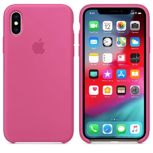 Силіконовий чохол Apple Silicone Case Dragon Fruit (MW9A2) для iPhone XS | X - Фото 2